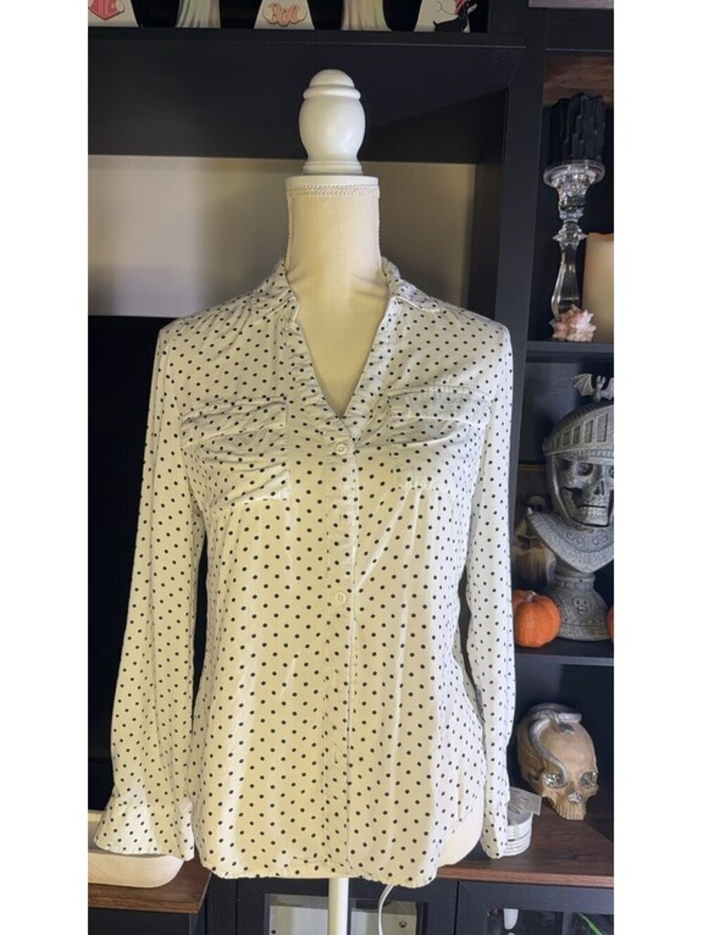 Alexander Jordan Polka Dot Blouse